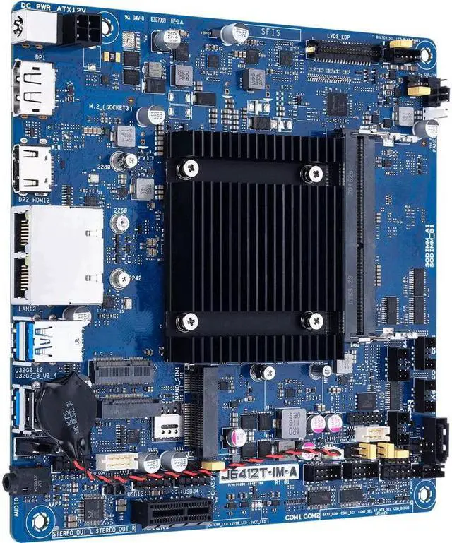 Alt view image 3 of 9 - Asus J6412T-IM-A Celeron Processor SoDIMM Mini ITX Industrial Motherboard