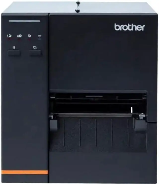 Alt view image 4 of 7 - Brother Direct Thermal/Thermal Transfer Printer Monochrome TJ4020TN
