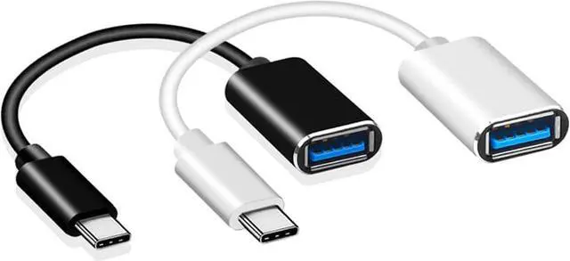 Alt view image 9 of 11 - 4XEM USB-C Male to USB-A Female Adapter Black 4XUSBCUSB3AFB
