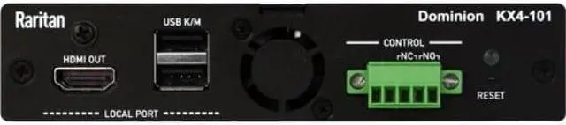 Alt view image 7 of 8 - Raritan Dominion Kx Iv-101 Ultra High Performance 1-Port 4K Kvm-Over-Ip Switch