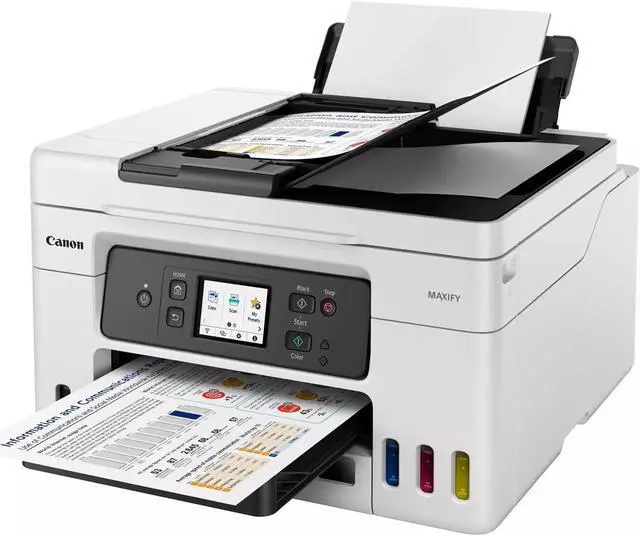 Alt view image 5 of 20 - Canon MAXIFY GX4020 Wireless Inkjet Multifunction Printer Color 5779C002