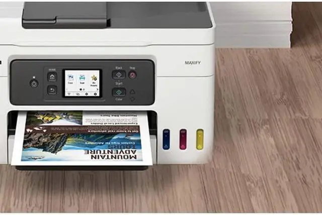 Alt view image 9 of 20 - Canon MAXIFY GX4020 Wireless Inkjet Multifunction Printer Color 5779C002
