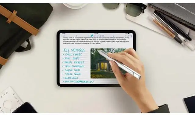 Alt view image 11 of 20 - Logitech Crayon USB-C Digital Pencil for Apple iPads, Silver #914000070