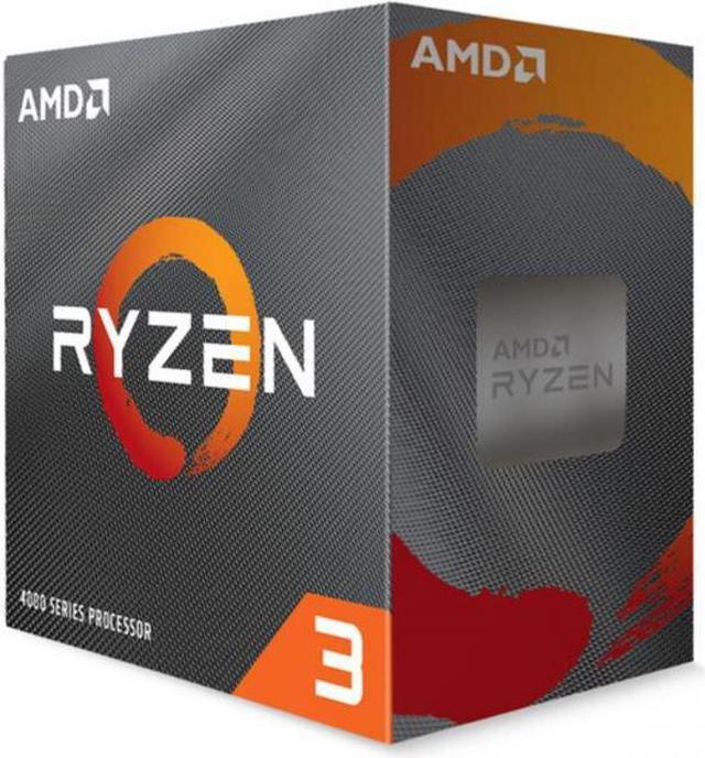 Alt view image 6 of 10 - AMD Ryzen 3 4100 - Ryzen 3 4000 Series Renoir (Zen 2) Quad-Core 3.8 GHz Socket AM4 65W None Integrated Graphics Desktop CPU Processor - 100-100000510BOX