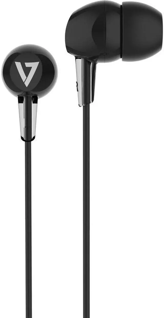 Alt view image 2 of 6 - V7 3.5mm Noise Isolating Stereo Earbuds HA200