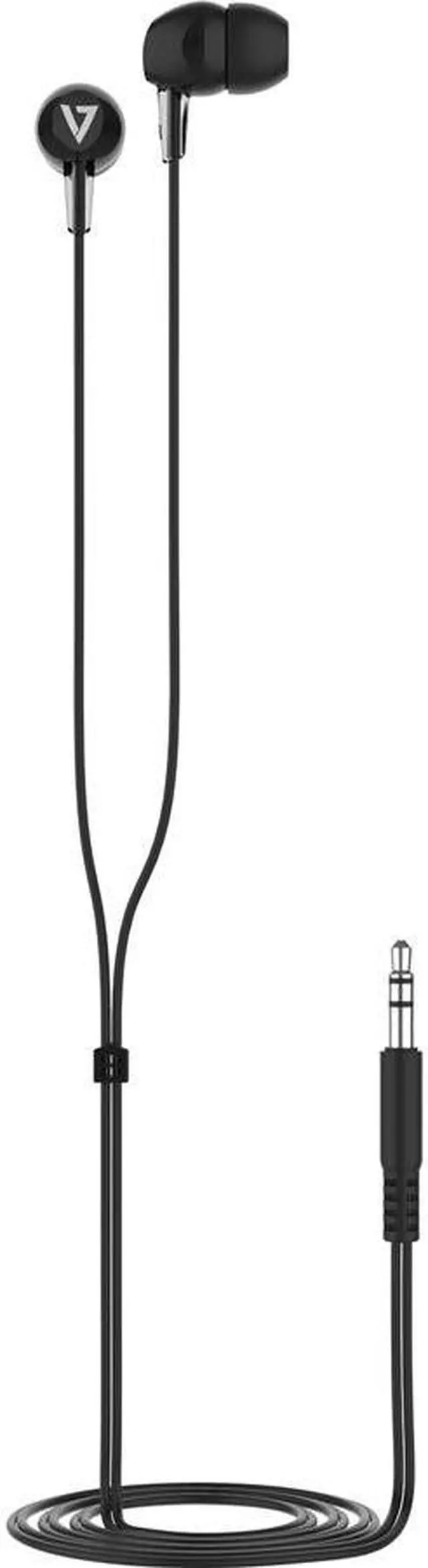 Alt view image 4 of 6 - V7 3.5mm Noise Isolating Stereo Earbuds HA200
