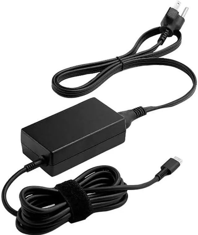 Alt view image 8 of 8 - HP AC Power Adapter, 65W, Fits Many Models, Dragonfly G2, Elitebook Etc