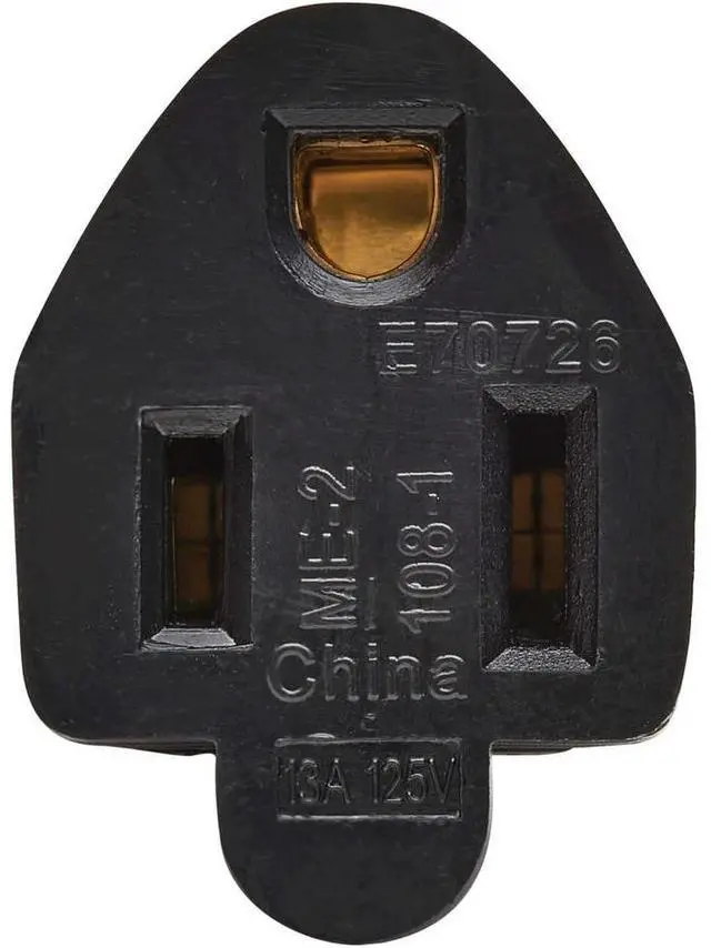 Alt view image 4 of 14 - Tripp Lite 15ft Power Extension Cord Right-Angle NEMA 5-15P to NEMA 5-15R
