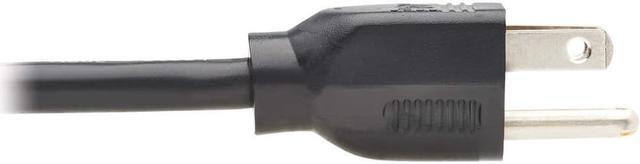 Alt view image 4 of 7 - Tripp Lite 15ft Power Extension Cord NEMA 5-15P to NEMA 5-15R Black P02201513A