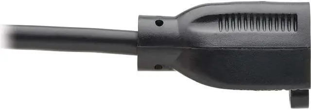 Alt view image 7 of 7 - Tripp Lite 3ft Power Extension Cord NEMA 5-15P to NEMA 5-15R Black P02200313A