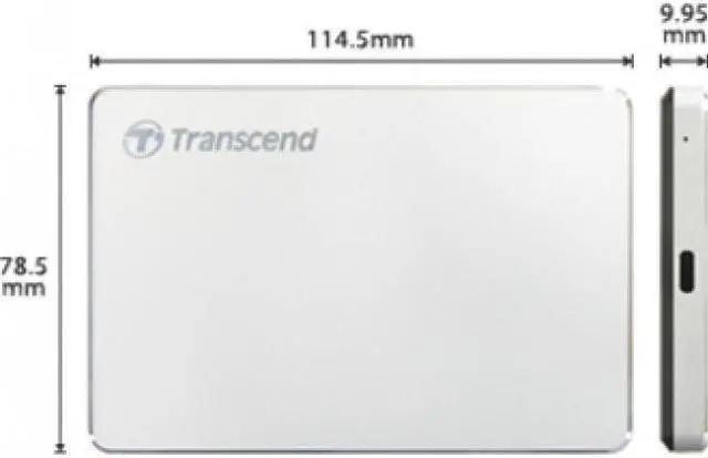 Alt view image 17 of 20 - transcend 1tb storejet external hard drive 2.5" (ts1tsj25c3s)