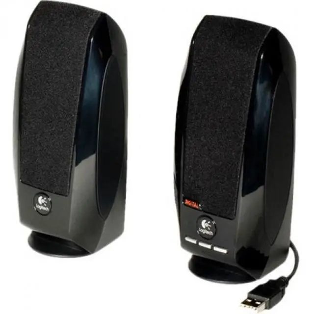 Alt view image 7 of 7 - Logitech S150 2.0 Speaker System - 1.2 W RMS - Black