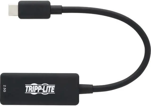 Alt view image 5 of 10 - Tripp Lite USB-C to RJ45 Gigabit Ethernet Network Adapter (M/F) - USB 3.2 Gen 1, 2.5 Gbps Ethernet - Gigabit Ethernet Adapter USB 3.2 (Gen 1) Type C - 320 MB/s Data Transfer Rate - 1 Port(s) - 1 - Twi