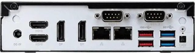 Alt view image 5 of 16 - Shuttle XPC slim DH670 Barebone System - Slim PC - Socket LGA-1700 - 1 x Processor Support - Intel H670 Chip - 64 GB DDR4 SDRAM DDR4-3200/PC4-25600 Maximum RAM Support - 2 Total Memory Slots - Serial