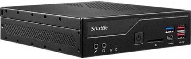 Alt view image 6 of 16 - Shuttle XPC slim DH670 Barebone System - Slim PC - Socket LGA-1700 - 1 x Processor Support - Intel H670 Chip - 64 GB DDR4 SDRAM DDR4-3200/PC4-25600 Maximum RAM Support - 2 Total Memory Slots - Serial