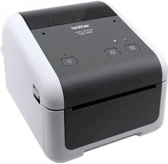 Alt view image 4 of 7 - Brother TD4520DN 4.3" 300dpi Desktop Network Thermal Label Printer
