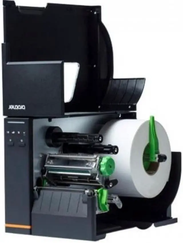 Alt view image 4 of 8 - Brother TJ4010TN Industrial Thermal Transfer Printer Color Label/Receipt