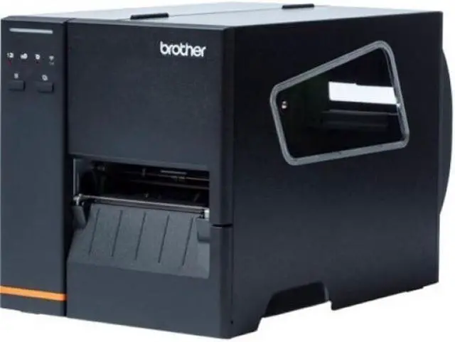 Alt view image 7 of 8 - Brother TJ4010TN Industrial Thermal Transfer Printer Color Label/Receipt