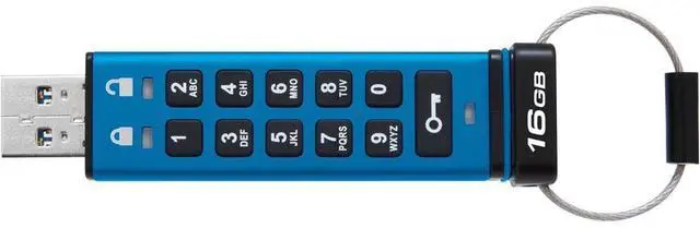 Alt view image 8 of 12 - Kingston Ironkey Keypad 200 16GB Encrypted USB