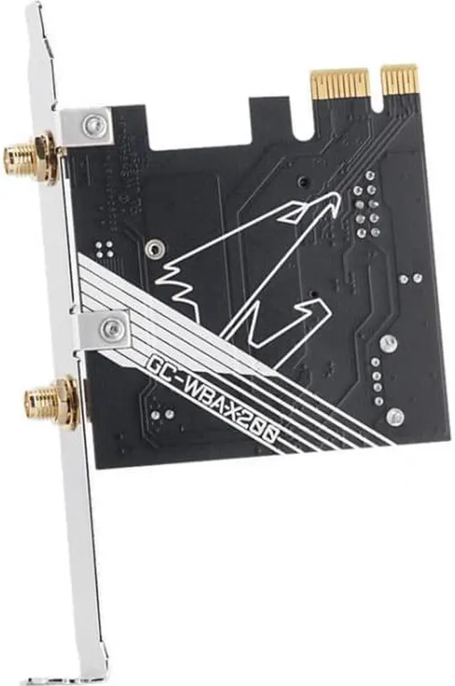 Alt view image 5 of 7 - gigabyte gc-wbax200 2x2 802.11ax dual band wifi + bluetooth 5 pcie expansion card
