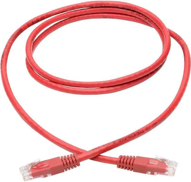 Alt view image 10 of 15 - Tripp Lite Premium N200-005-RD RJ-45 Patch Network Cable