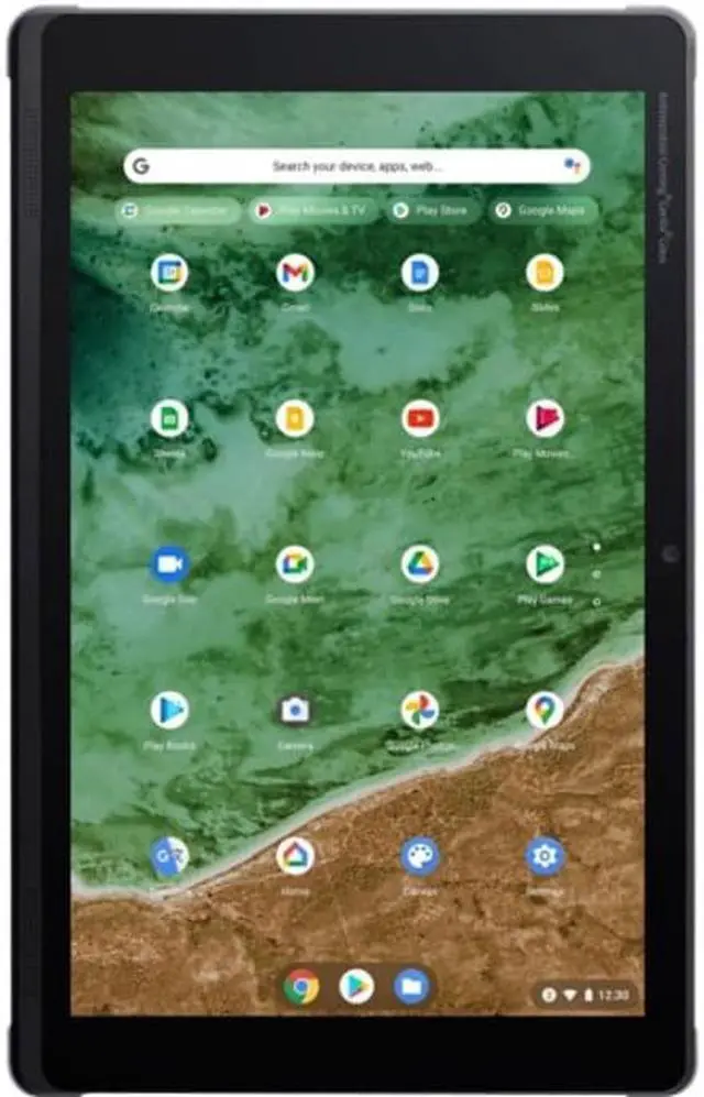 Alt view image 6 of 11 - Acer Chromebook Tab 510 D652N D652N-S1ML Tablet - 10.1" WUXGA - Kryo 468 2.50 GHz - 4 GB RAM - 64 GB Storage - Chrome OS - Charcoal Black