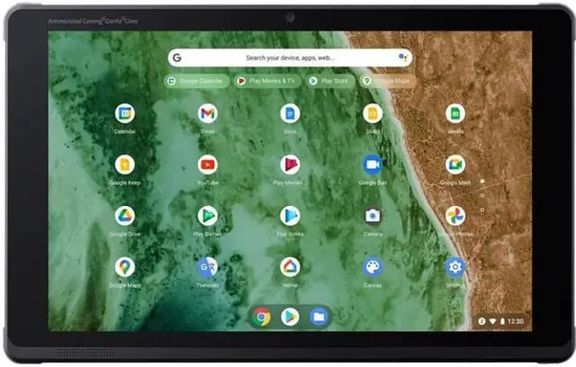 Alt view image 10 of 11 - Acer Chromebook Tab 510 D652N D652N-S1ML Tablet - 10.1" WUXGA - Kryo 468 2.50 GHz - 4 GB RAM - 64 GB Storage - Chrome OS - Charcoal Black