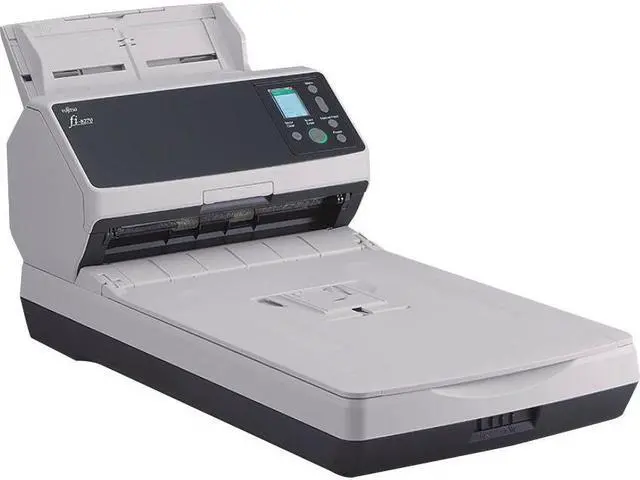 Alt view image 7 of 10 - RICOH fi-8270 PA03810-B555 USB 3.2/Ethernet Interface Flatbed High-Speed Color Duplex Document Scanner with Flatbed