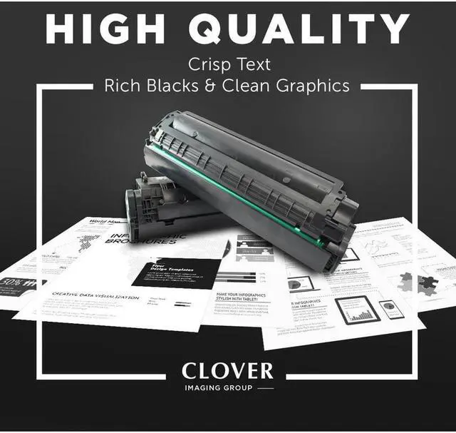 Alt view image 6 of 8 - West Point Products Compatible Black Toner Cartridge (Alternative for HP 80A/CF280A)