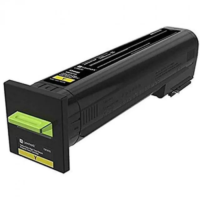 Alt view image 12 of 12 - Lexmark 72K0XYG Extra High Yield Return Program Toner Cartridge - Yellow