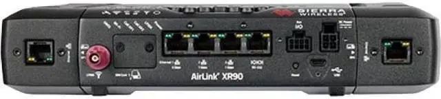 Alt view image 3 of 5 - Sierra Wireless AirLink XR90 Wi-Fi 6 IEEE 802.11ax 2 SIM Ethernet Cellular Modem/Wireless Router 1104786