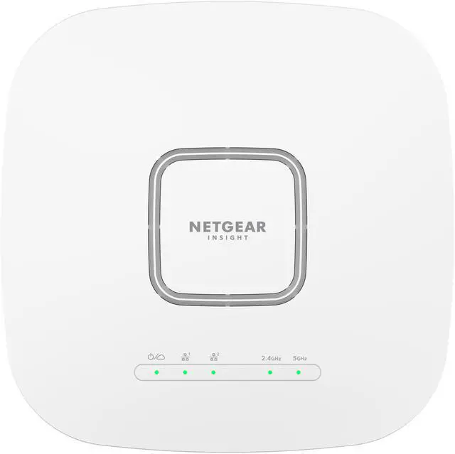 Alt view image 7 of 8 - NETGEAR AX3000 Dual-Band PoE Multi-Gig Insight Managed Wi-Fi 6 Access Point w/ Power Adapter | WAX625PA-100NAS