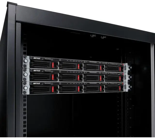 Alt view image 7 of 7 - BUFFALO TeraStation TS5420RN3204 4-Bay NAS 32TB (4x8TB) with NAS-Grade Hard Drives Included Rackmount Network Attached Storage