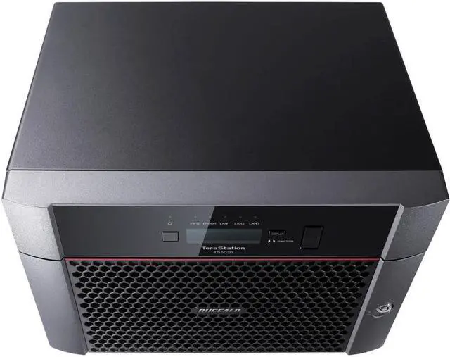 Alt view image 4 of 7 - BUFFALO TeraStation TS5820DN4804 8-Bay NAS 48TB (4x12TB) with NAS-Grade Hard Drives Included Desktop Network Attached Storage