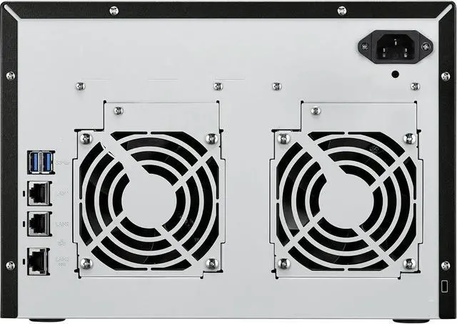 Alt view image 6 of 7 - BUFFALO TeraStation TS5820DN4804 8-Bay NAS 48TB (4x12TB) with NAS-Grade Hard Drives Included Desktop Network Attached Storage