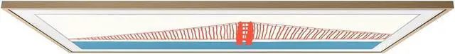 Alt view image 9 of 15 - Samsung 2021 50" The Frame Customizable Bezel Modern Teak VGSCFA50TKBZA