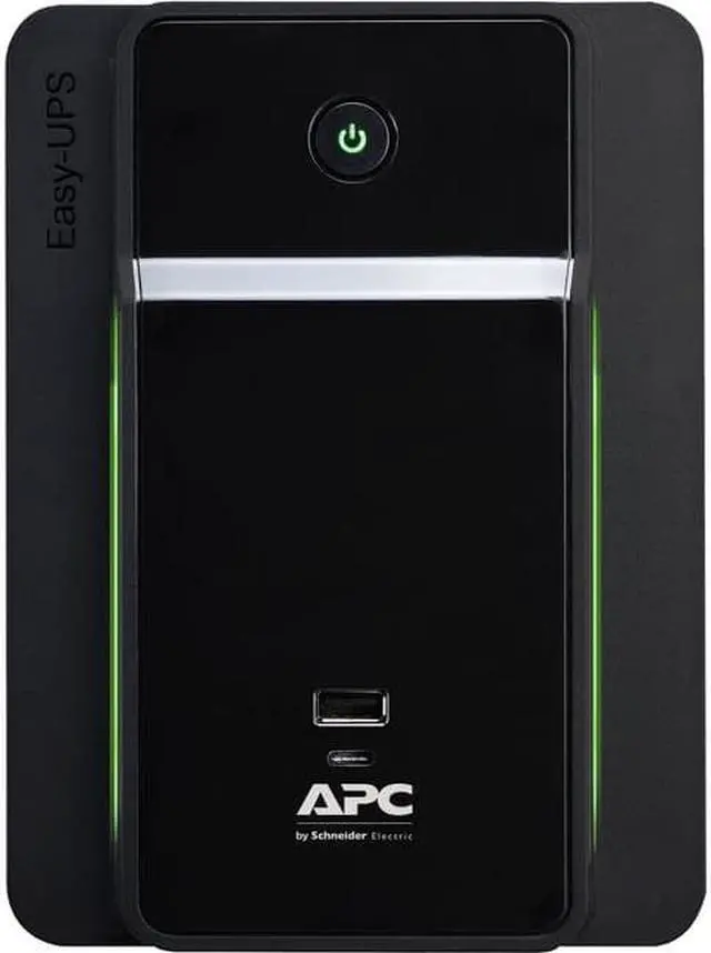 Alt view image 2 of 11 - APC BVK1200M2 Back UPS, 1200VA/650W, Tower, 120V, 8x NEMA 5-15R outlets, USB Type A + C Ports, User Replaceable Battery
