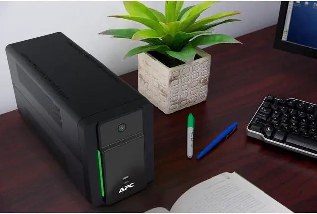 Alt view image 8 of 11 - APC BVK1200M2 Back UPS, 1200VA/650W, Tower, 120V, 8x NEMA 5-15R outlets, USB Type A + C Ports, User Replaceable Battery