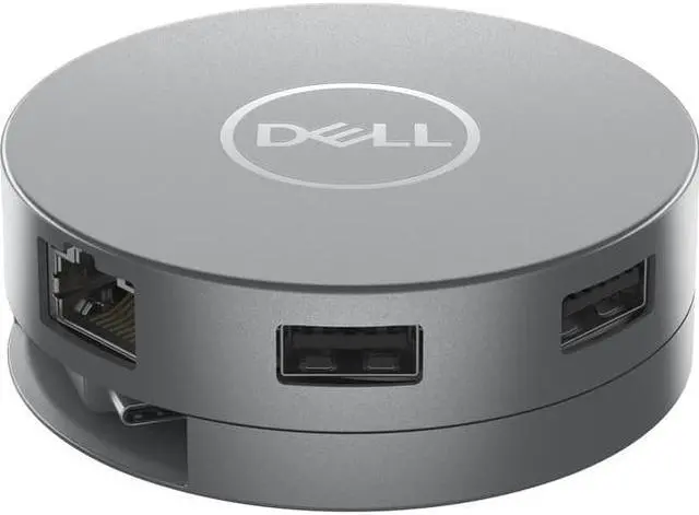 Main image of Dell 6-in-1 USB-C Multiport Adapter - DA305 - for Monitor/Notebook/Projector/Keyboard/Mouse/Headset/Flash Drive - 90 W - USB Type C - 4K - 3840 x 2160 - 3 x USB Ports - 2 x USB Type-A Ports - USB Type