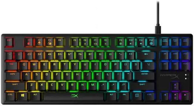 Alt view image 13 of 20 - HyperX 4P5P3AA Alloy Origins Core Mechanical Gaming Keyboard