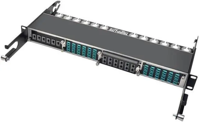 Alt view image 12 of 19 - Tripp Lite N484-12M12 40Gb Pass-Through Cassette - (x12) 12-Fiber MTP/MPO Female to Female