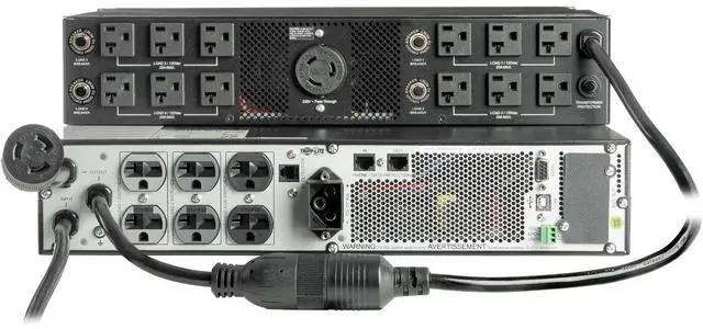 Alt view image 3 of 8 - Tripp Lite Smart Online Ups 3000Va 2700W 208/120V Step-Down Transformer 4U