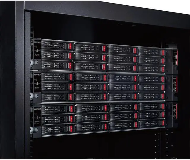 Alt view image 5 of 6 - BUFFALO TeraStation TS51220RH6404 4-Bay NAS 64TB (4x16TB) with Enterprise-Grade Hard Drives Included Rackmount Network Attached Storage