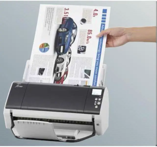 Alt view image 13 of 20 - Ricoh FI-7460 Workgroup Duplex Document Scanner (PA03710-B055)