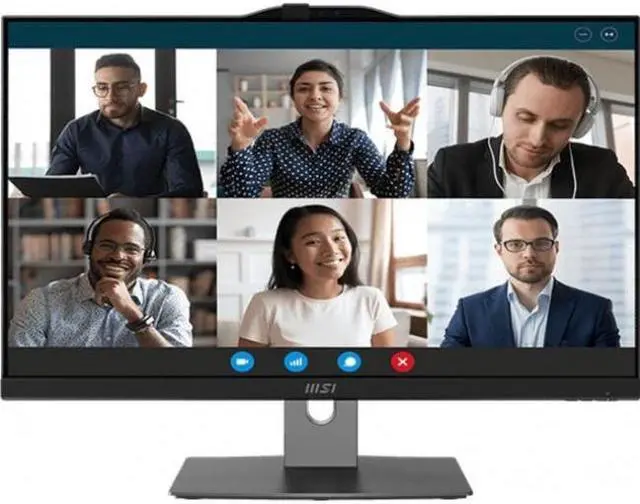 Alt view image 8 of 19 - MSI All-in-One Computer PRO AP243TP 12M-008US Intel Core i5-12400 8GB DDR4 500 GB M.2 SSD 23.8" Touchscreen Windows 11 Pro 64-bit