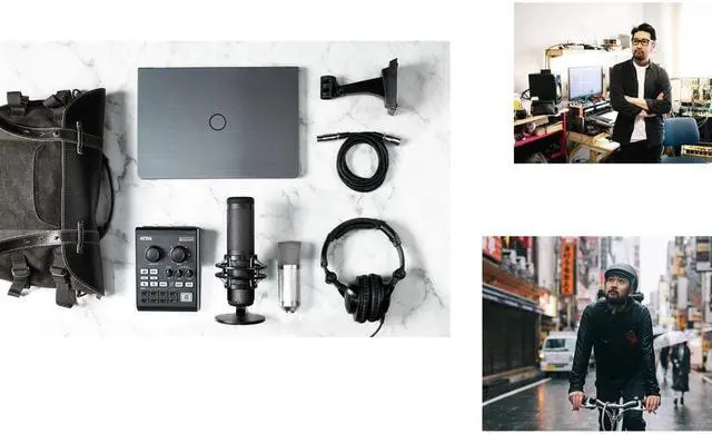 Alt view image 10 of 10 - ATEN UC8000 Podcast AI Audio Mixer MicLIVE 6-CH