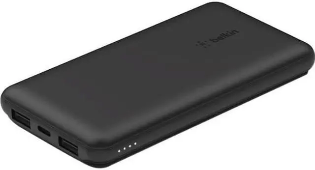 Alt view image 6 of 12 - Belkin BoostCharge USB-C Power Bank Black BPB011btBK