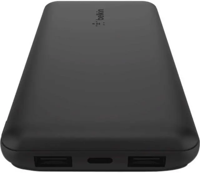 Alt view image 8 of 12 - Belkin BoostCharge USB-C Power Bank Black BPB011btBK