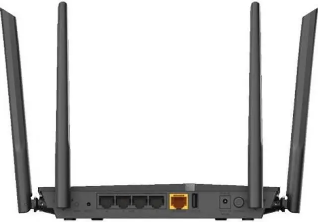 Alt view image 8 of 15 - D-Link Gigabit AC1200 WiFi Router