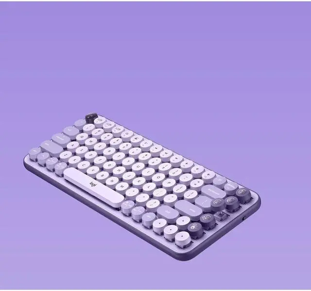 Alt view image 4 of 16 - Logitech POP Keys Wireless Mechanical Tenkeyless Keyboard Cosmos 920011233